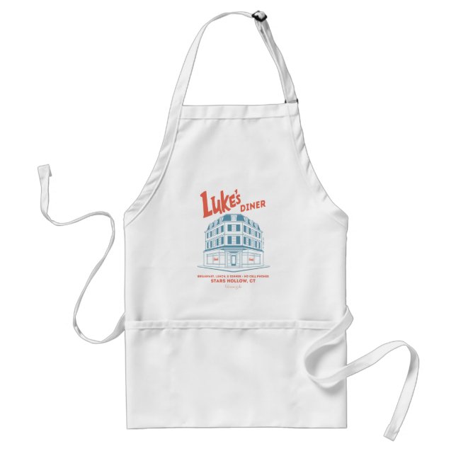 Luke's Diner Stars Hollow Design Förkläde (Framsidan)