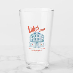 Luke's Diner Stars Hollow Design Glaskopp