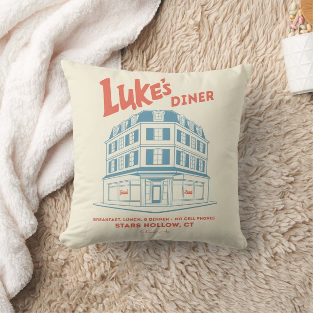 Luke's Diner Stars Hollow Design Kudde (Filt)