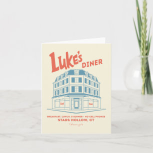 Luke's Middag Stars Hollow Design Anteckningskort