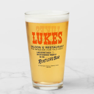 Lukes Saloon and Restaurant, Westmont, IL Glaskopp