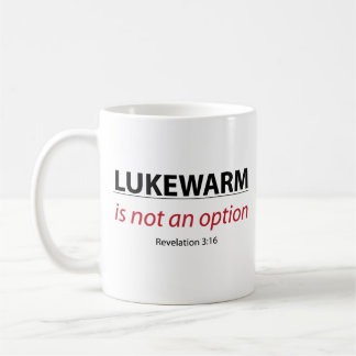 LUKEWARM är INTE ett alternativ Kaffemugg