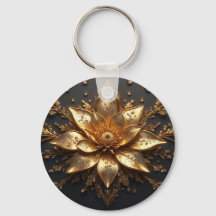 Luksuriös guldbliomma