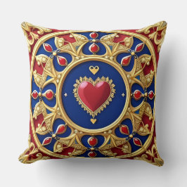 Luksuriös Guldhjärteram Kudde