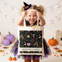 Luksuriös Halloween-godis Trick or Treat Specialde Tygkasse