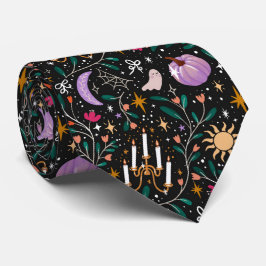 Luksuriös Halloweenfest Skräckig Klassisk Modern Slips