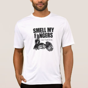 Lukta min fingrar (hockey) t-shirt