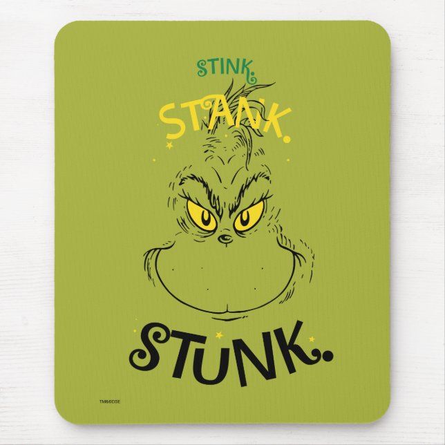 Luktade illa, stank, stunk herr Grinch citat Musmatta (Framsidan)