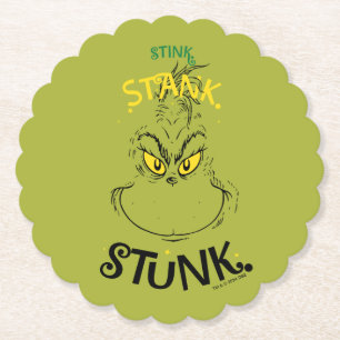 Luktade illa, stank, stunk herr Grinch citat Underlägg Papper