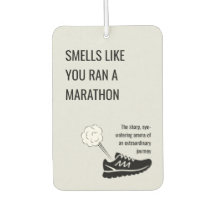 Luktar som att du sprang ett maraton
