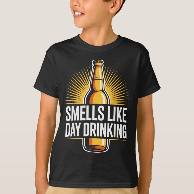 Luktar som dagdrinkande _2 t shirt (Framsida)