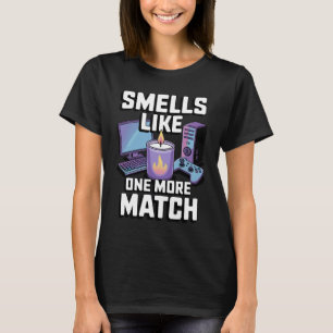 Luktar som en match PC Gamer-gåva-ljus T Shirt