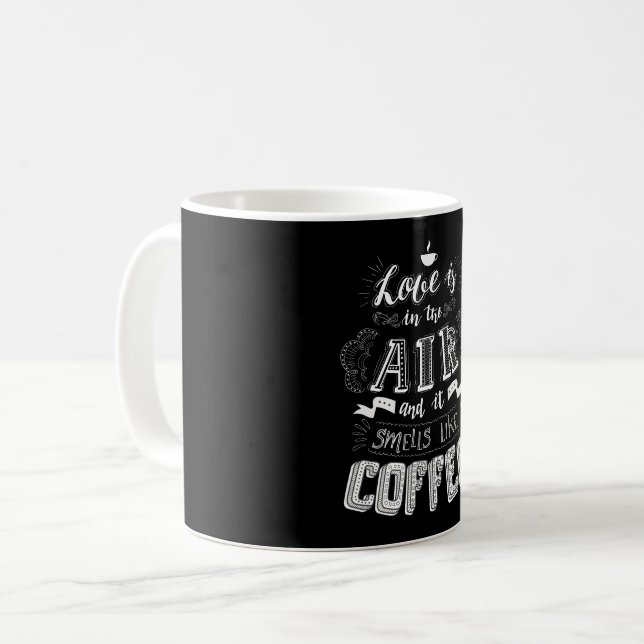 Luktar Som Kaffe Kaffemugg (Framsida vänster)