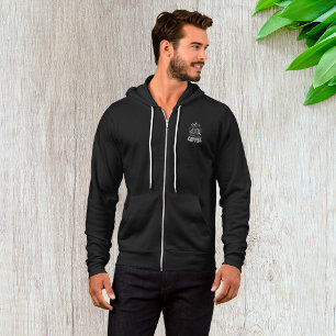 Luktar som kaffe Manar Fullt-Zip T Shirt