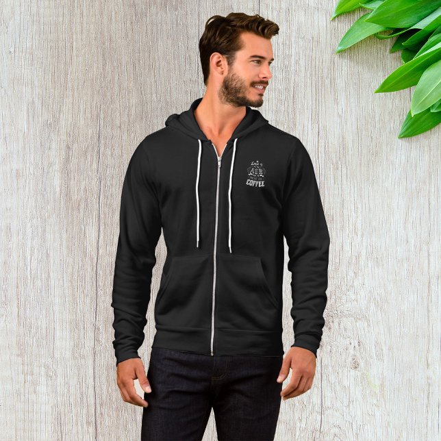 Luktar som kaffe Manar Fullt-Zip T Shirt (Skapare uppladdad)