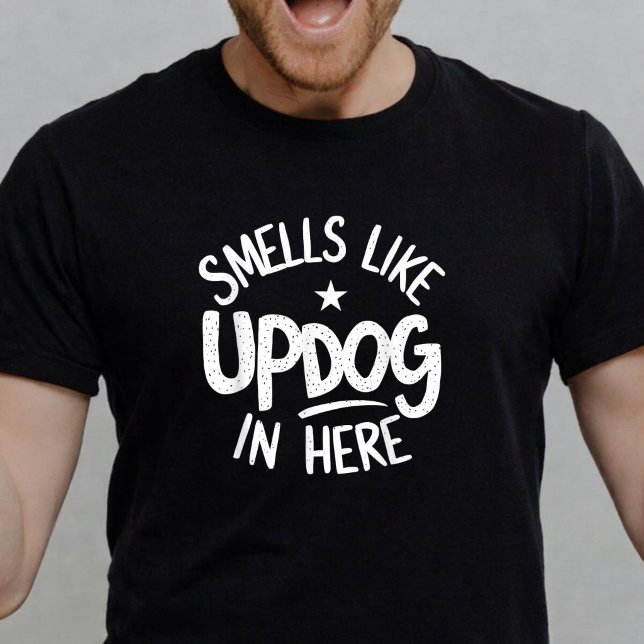 Luktar som Updog Roligt Memo T Shirt (Skapare uppladdad)