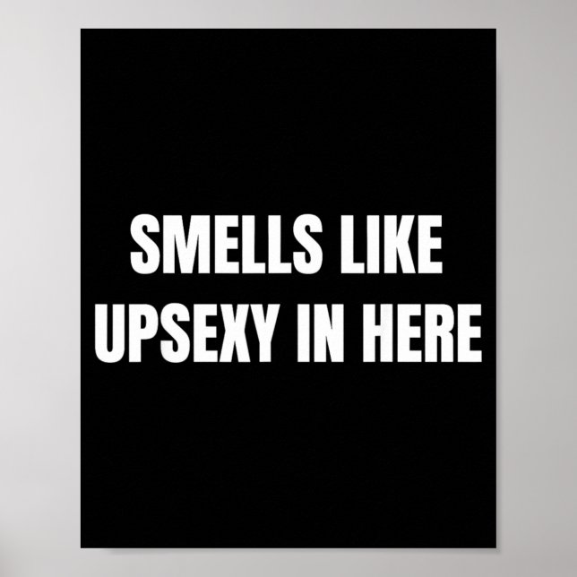 Luktar Upy Härinne Bus Humor Poster (Framsidan)