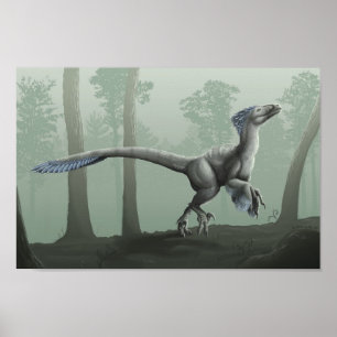 Lukten av regnar trycket poster