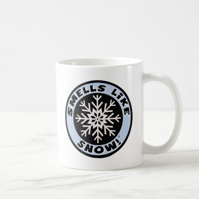 Lukter gillar snö! kaffemugg (Höger)