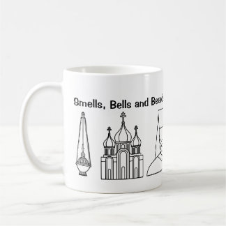Lukter, Klockor och skägg Kaffemugg