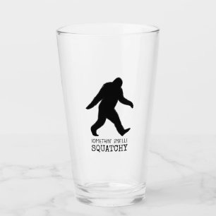 Lukter Squatchy för Bigfoot Silhouette Somethin Glaskopp
