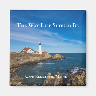Luktfyren i Cape Elizabeth, Maine Magnet