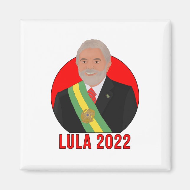 Lula 2022 magnet (Framsidan)