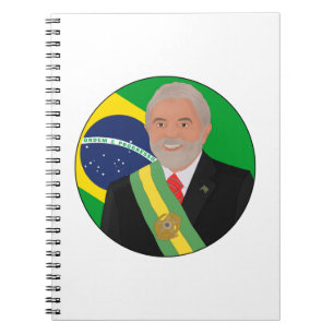 Lula Brasilien Anteckningsbok