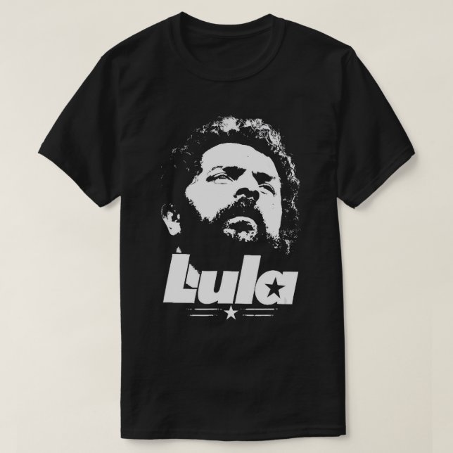 Lula för president Brasilien 2022 T Shirt (Design framsida)