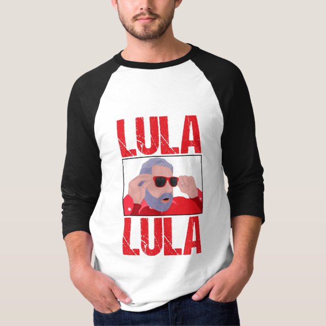 Lula Meme med solglasögon T Shirt (Framsida)