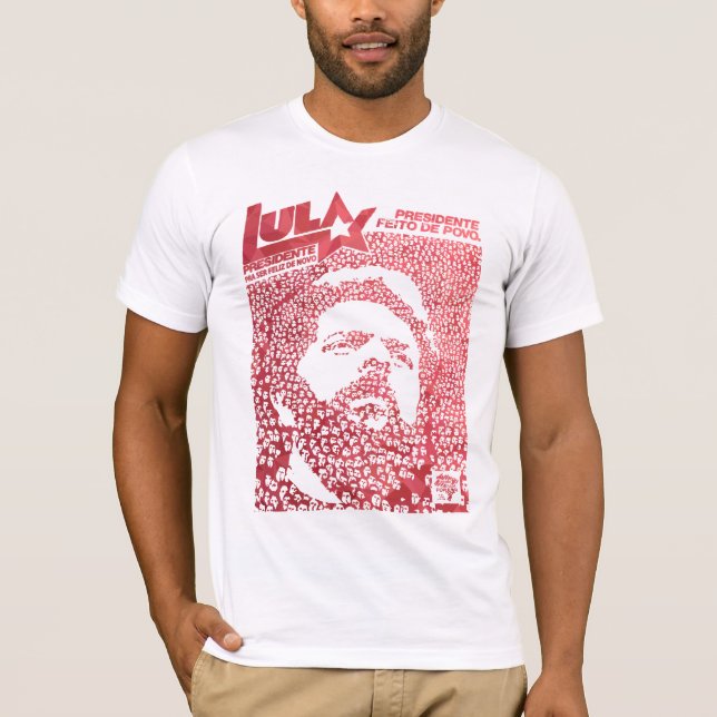 Lula President T Shirt (Framsida)