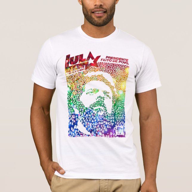Lula President T Shirt (Framsida)