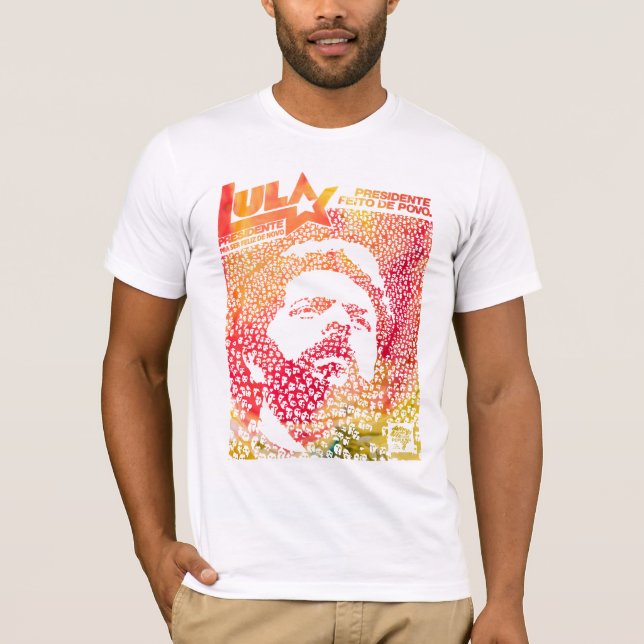 Lula President T Shirt (Framsida)