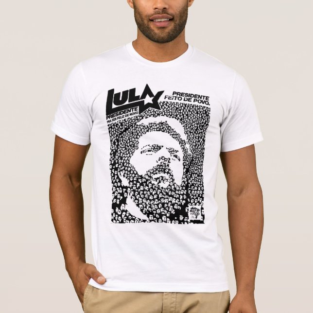 Lula President T Shirt (Framsida)