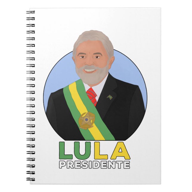 Lula Presidente Anteckningsbok (Framsidan)