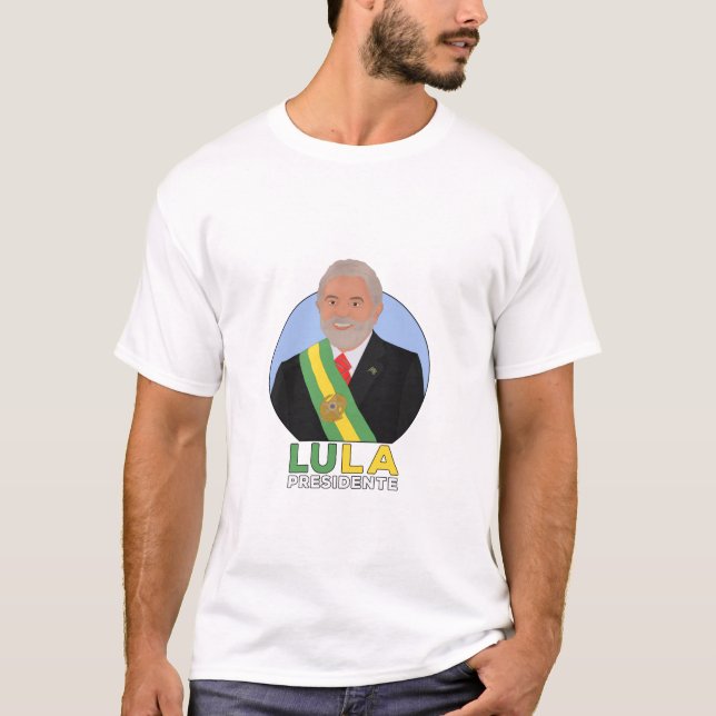 Lula Presidente T Shirt (Framsida)