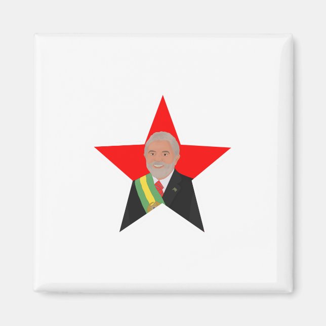 Lula Red Star Magnet (Framsidan)
