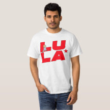 Lula Typography Art - Brasiliens President