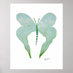 Lullaby Butterfly Skriv ut Poster