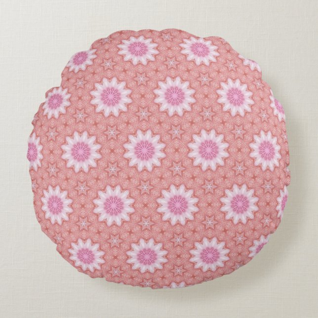Lullaby Drift Round Pillow Rund Kudde (Framsidan)