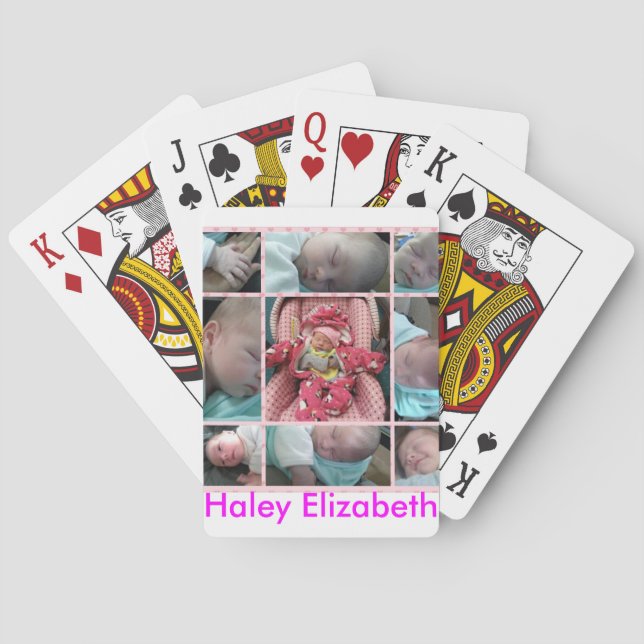 Lullabye baby spelkort (Baksidan)