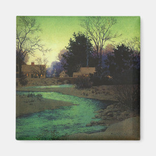 "Lullbrook i vinter", vid Maxfield Parrish Magnet