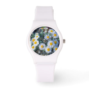 Lullig tusenskönas vilda blommor armbandsur