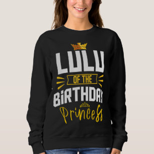 Lulu av födelsedagspaktusprinsessan Party Bday Cel T Shirt