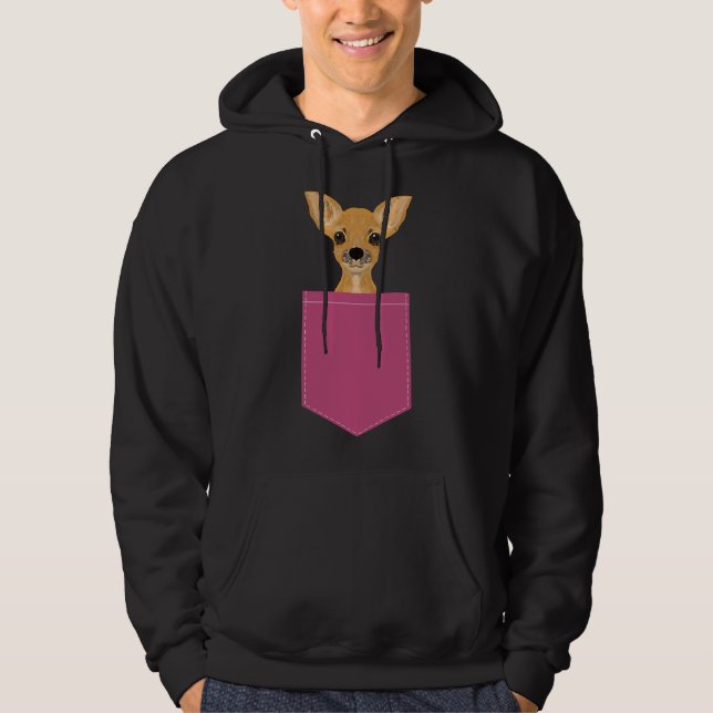 Lulu Chihuahua Cute Pet Cute Hund Cell Telefon, F Hoodie (Framsida)