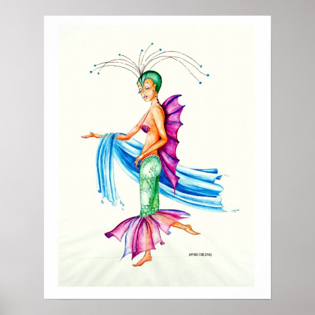 Lulu - En annan fiskartikel Poster finkonst (Framsidan)