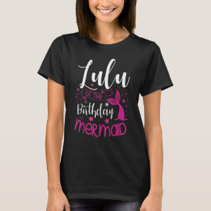 Lulu från Sjöjungfrun Party, helgdag T Shirt