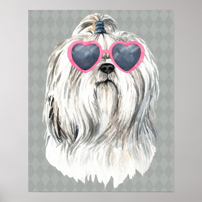 Lulu Lhasa Poster (Framsidan)