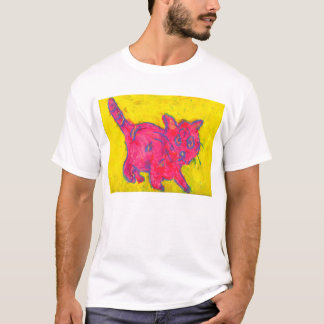Lulu-möten som ett högre dimensionerar tee shirt