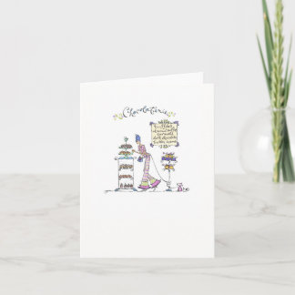 Lulu Notes/Chocolaterie 4 x 5.6-anteckningskort Anteckningskort